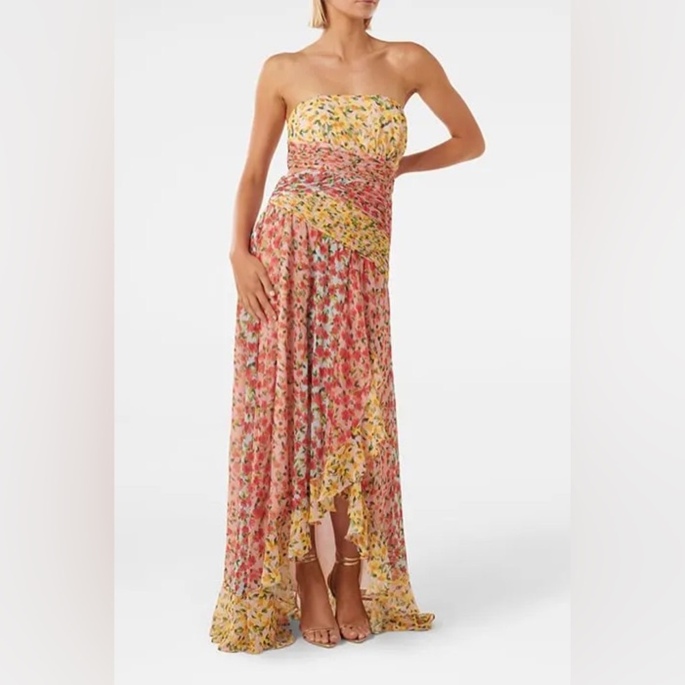 Ever New Rosa Splice Floral Maxi Dress - NWT